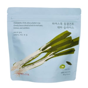 파머스톡 국산 동결건조 대파 슬라이스 20g, 1개