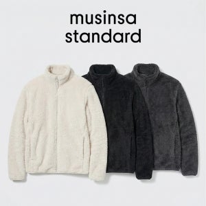 [백화점판] 유니클로 스파오 양털 후리스 뽀글이 무탠다드 샤기 플리스