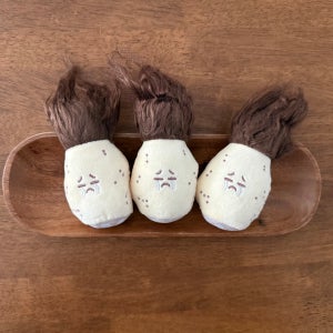 슬픔이 연근 산발 못난이 키링