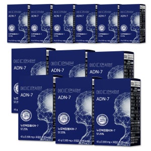 ADN-7 뉴로복합물 갈랑갈추출물 산만한 초등 KAIST 연구원 공동개발 45g, 12개