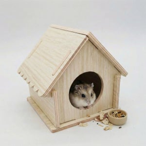 조립식 우드 햄스터 하우스