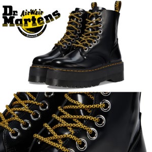 Dr.Martens 닥터마틴 Jadon 여성 통굽 8홀 플랫폼 부츠 블랙 9314624