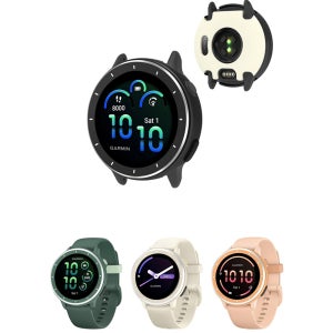 가민 비보액티브6 메탈 프레임 풀커버 케이스 전면 후면 장착