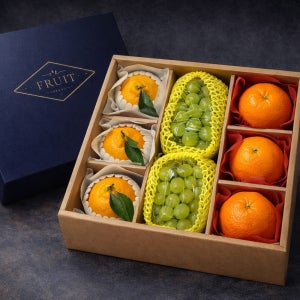 명절 과일 혼합 알찬 세트 2호 한라봉 레드향 샤인머스켓