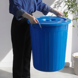 청통 75리터쓰레기통 75L쓰레기통 만능용기