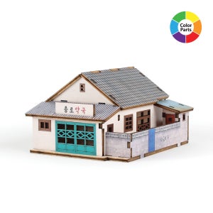 영공방 영모델러 나무모형 만들기 미니 종로약국 YM596