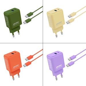 엑스트라 MX550 PD & USB 고속 듀얼 충전기 C to C 케이블 1.5m 포함