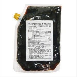 브라운슈가 베이스 대용량 흑당 시럽 농축액 버블티용 브라운슈가 소스 1kg