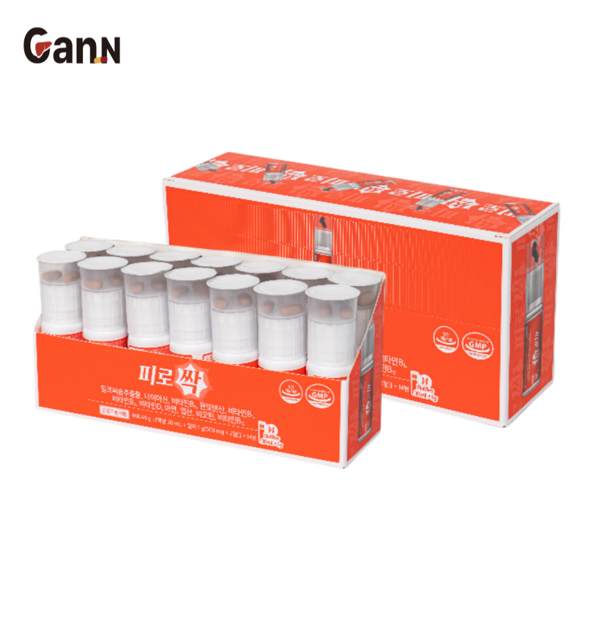 피곤한수험생 <b>피로회복</b>제 종합비타민 컨디션영양제 이뮨비타민 이뮨샷 <b>피로</b>싹 14개입