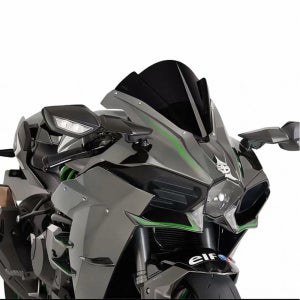 가와사키 호환 H2 H2R 튜닝 레이싱 트랙용 윈드실드 스크린 CB15501(블랙)