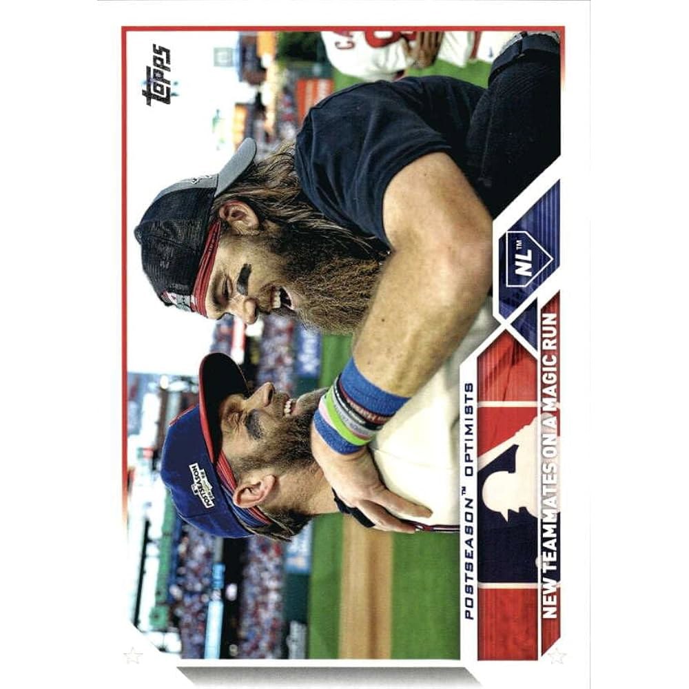 2023 탑스 시리즈 2위 #432 브라이스 하퍼 공식 mlb 야구 트레이딩 카드 원시(nm 이상) 상태