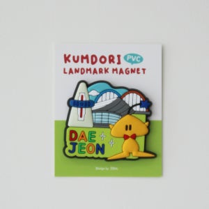 꿈돌이 PVC 랜드마크 마그넷(넥타이-G)