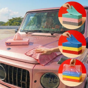 디센느 리버스 극세사 세차 타월 다용도 차량용 걸레 드라잉 버핑 타올 수건 30매