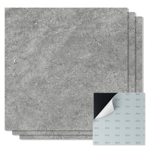 론리인테리어 붙이는 접착식 데코타일 600 바닥타일 9pcs 1평 10종 600x600x2mm, 그레이 스톤(SW020), 9장