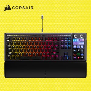 커세어 갤리온 100 SD 핫스왑 스트림덱 LCD 게이밍 기계식 키보드