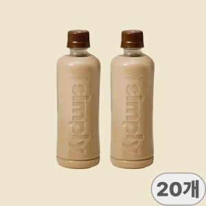 빙그레 아카페라 심플리 로어슈거 라떼 400ml x 20개