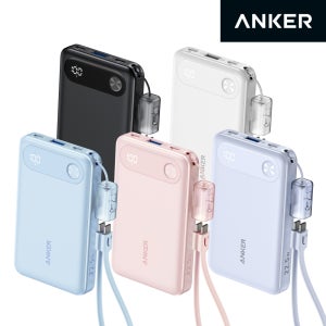 앤커 파워뱅크 10000mAh 22.5W 보조배터리 (C타입 케이블 일체형) A1257