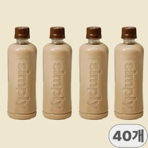 빙그레 아카페라 심플리 로어슈거 라떼 400ml x 40개