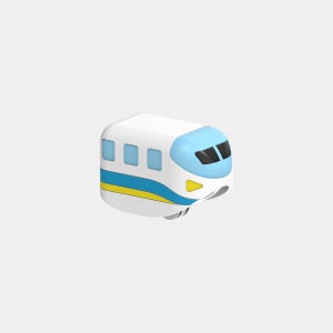 선스마일 레일 큐브 부속품 미니 기차 화이트 (1pcs)