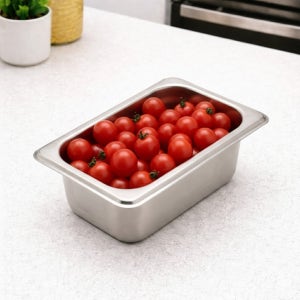 마더쿡 강화 스텐 바트 밧드 업소용 반찬통 1/9(176X110mm) 2호, 1개