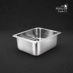 업소용 튼튼한 스텐 바트 밧드 반찬통 사각 식당 1/6(176X162mm) 4호, 1개