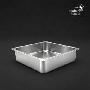 업소용 튼튼한 스텐 바트 밧드 반찬통 사각 식당 2/3(354X325mm) 4호, 1개