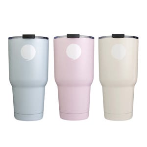 점보 진공 텀블러 900ml 판촉물 주문 제작 각인 인쇄 선물 기념 행사 선물 홍보 블루