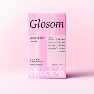 체크오 글로솜 1박스 초저분자 28층리포좀콜라겐 세라마이드 비타민B 비타민C 속탄력 속건조