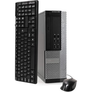 Dell 프리미엄 데스크탑 PC Intel i5 3.2GHz 16GB RAM 1TB HDD DVD Bluetooth WiFi OptiPlex 9020 호환 (리퍼)
