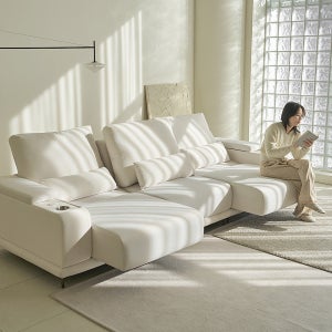 라자가구 더 그랜드 퍼스트 4세대 무빙 리클라이너 패브릭 소파