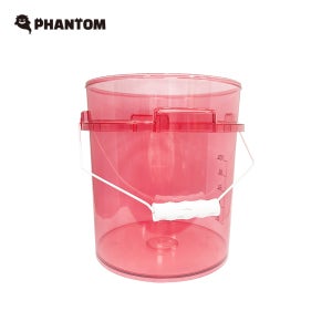 PHANTOM 팬텀 크리스탈 세차 버킷 18L 클리어핑크