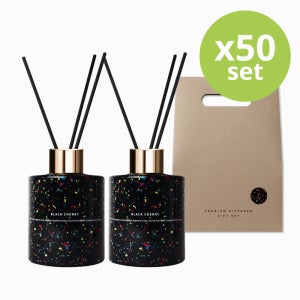 [대량구매] 플렌느 명품 인테리어 방향제 마블 실내 디퓨저 선물 200ml 2p 50개(100개입)