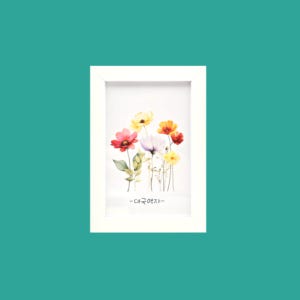 사진액자 6가지색상 다양한사이즈 4x6 탁상겸용, 화이트