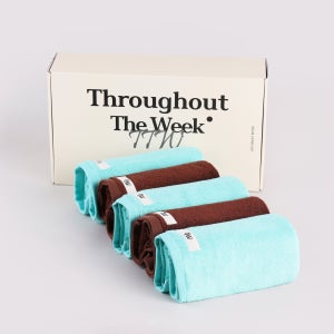 TTW 시그니처 타올 세트 30수 고중량 모달 호텔타올 수건선물세트 250g, 티모, 5장