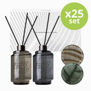 [대량구매] 플렌느 대용량 트위스트 실내디퓨저 500ml 2p 25개(50개입)