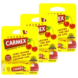 카멕스 립밤 체리 스틱 3개