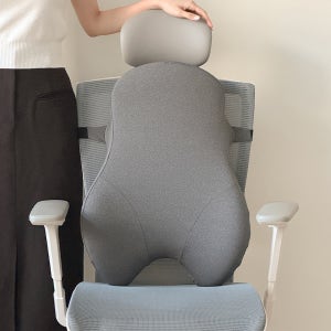 의자 등받이 허리 쿠션 등쿠션 받침대 사무실 요추 베개