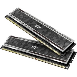 Silicon Power Value Gaming DDR4 RAM 16GB(2x8GB) 3200MHz CL16 1.35V UDIMM 데스크톱 메모리 모듈 회색