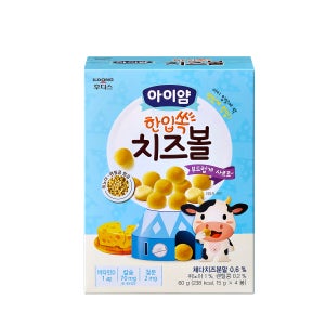 일동후디스 아이얌 한입쏙 볼과자 치즈볼, 60g, 1개
