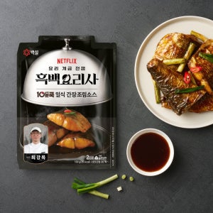[흑백2 우승자 Pick!] 흑백요리사 최강록 백설 10분쿡 일식간장 조림소스 100g, 3개