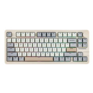 에포메이커 갤럭시 Galaxy 70 유무선 기계식 조약돌 키보드 그레이, 지브라