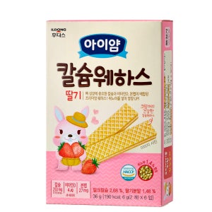 일동후디스 아이얌 웨하스 딸기, 36g, 1개