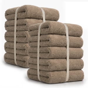 럭스리브 호텔수건 40수 코마사 200g, 헤이즐넛, 10장