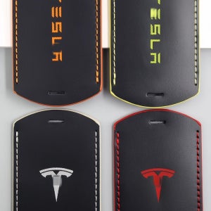 TESLA 테슬라 키케이스 키홀더 가죽 차키 보호 커버