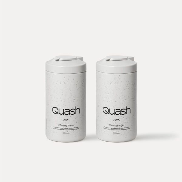 쿼시 올인원 청소 세정 롤티슈 (캠핑 디자인)