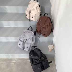 후크 포켓 백팩 배낭 여행가방