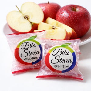 껍질채 먹는 특허농법 스테비아 세척사과 소과(15과내외), 3kg, 1개