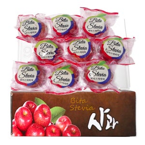 껍질채 먹는 특허농법 스테비아 세척사과 소과(15과내외x2박스), 6kg, 1개