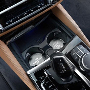 BMW G30 페이스리프트 컵홀더 패드 몰딩 플레이트 튜닝 용품