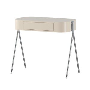 콘솔화장대 원목화장대 빈티지 수납 학생 럭셔리 세트 콘솔 서랍 살구 - 싱글 테이블 모으다